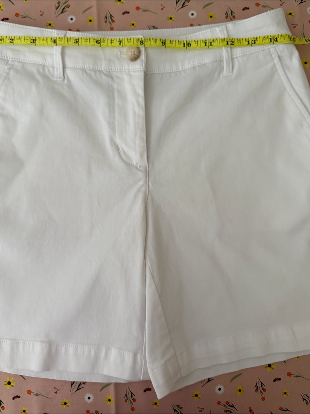 Tommy Bahama White Cotton Bermuda Shorts